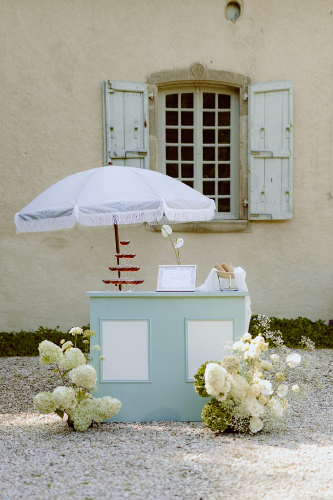 bar mariage spritz et gelato